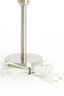 Lamp base 12x26 cm WASHINGTON nickel satin