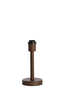 Lamp base 12x26 cm WASHINGTON wood print dark brown