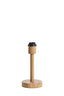 Lamp base 12x26 cm WASHINGTON wood print natural