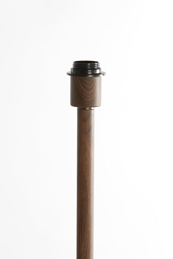 Floor lamp 25x148,5 cm WASHINGTON wood print dark brown