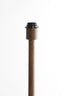 Floor lamp 25x148,5 cm WASHINGTON wood print dark brown