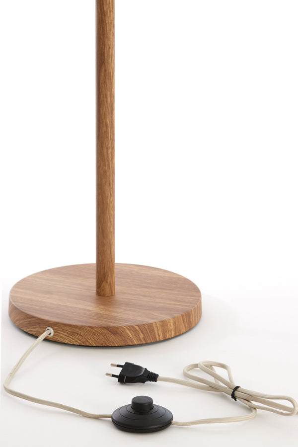 Floor lamp 25x148,5 cm WASHINGTON wood print natural