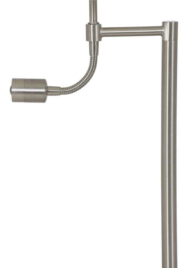 Floor lamp 25x138 cm CALGARY nickel satin+LED flex