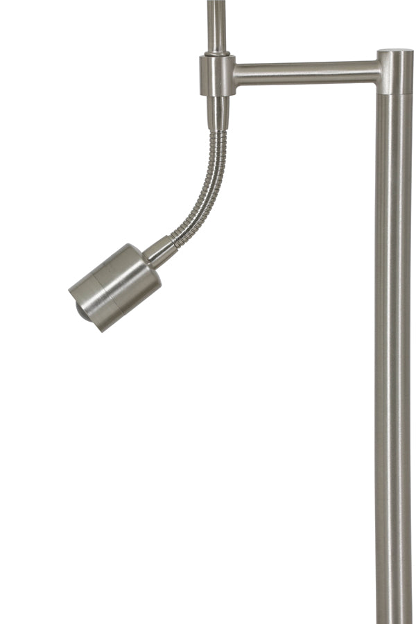 Floor lamp 25x138 cm CALGARY nickel satin+LED flex