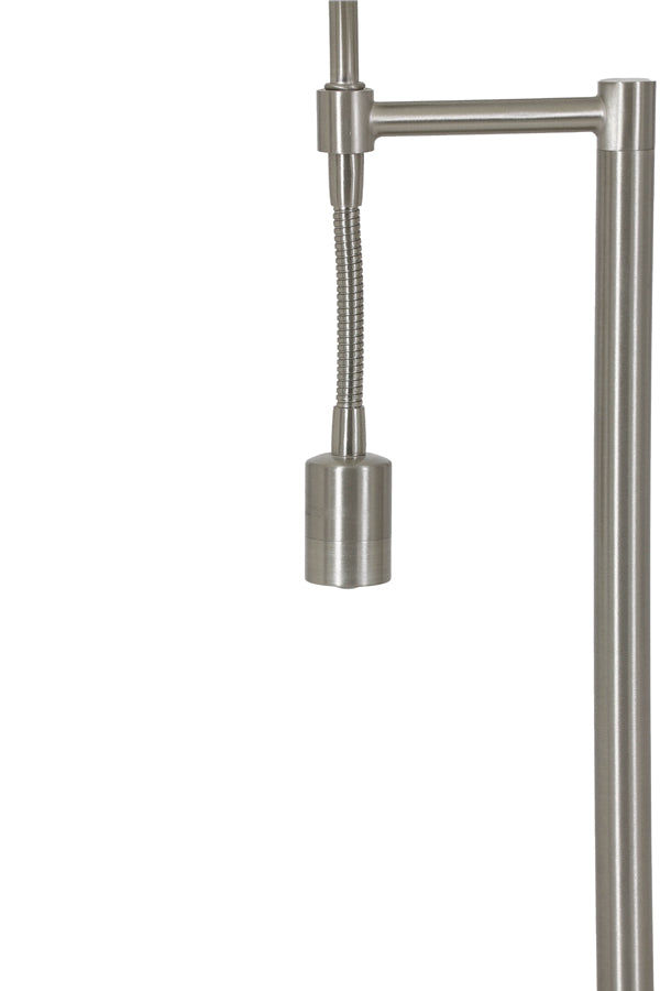 Floor lamp 25x138 cm CALGARY nickel satin+LED flex