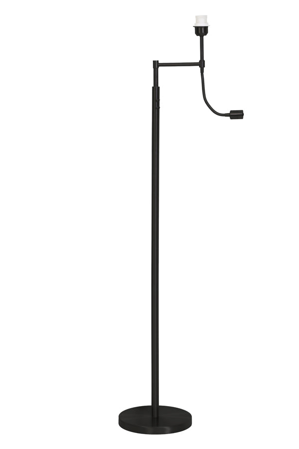 Floor lamp 25x138 cm CALGARY matt black with LED