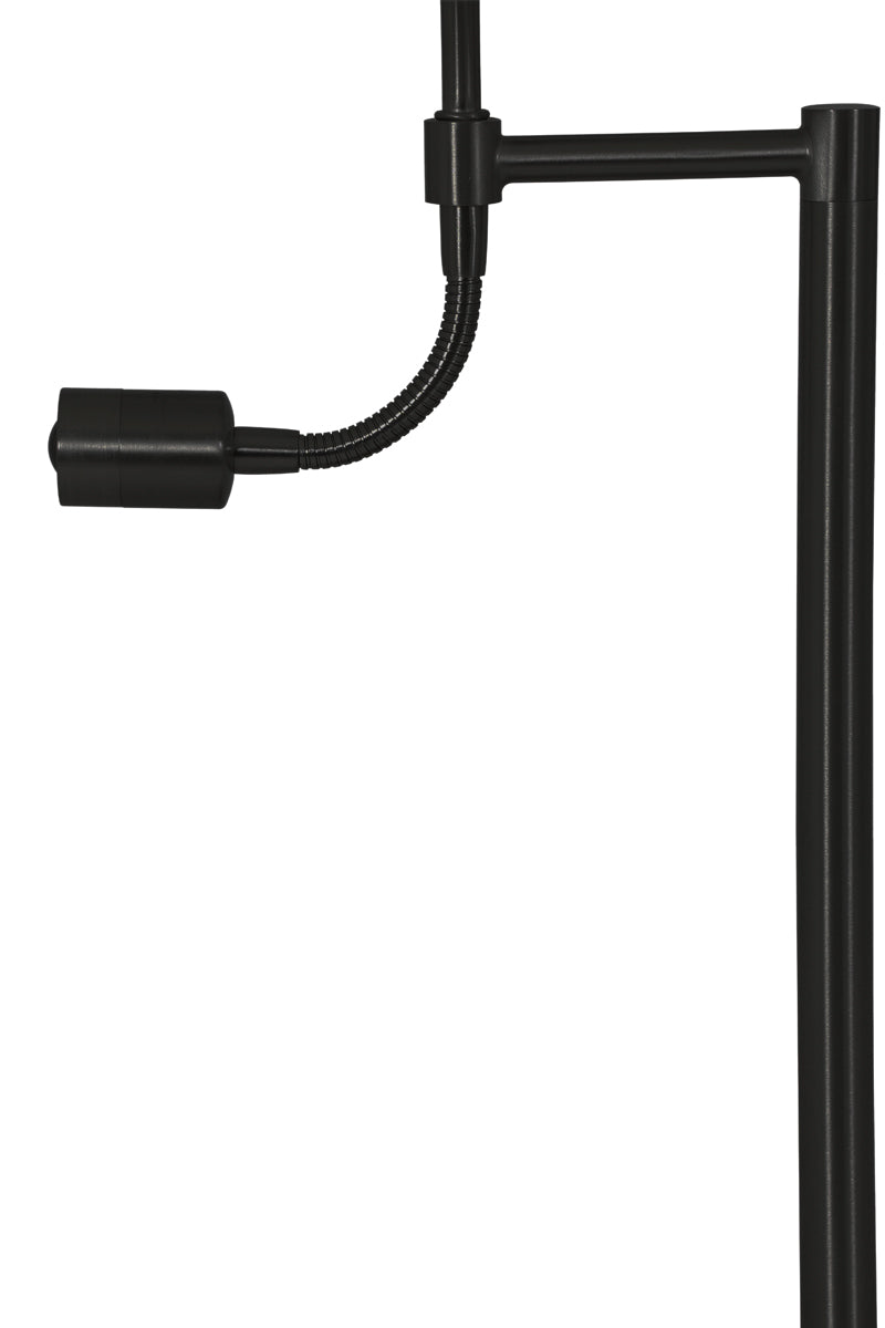 Floor lamp 25x138 cm CALGARY matt black with LED