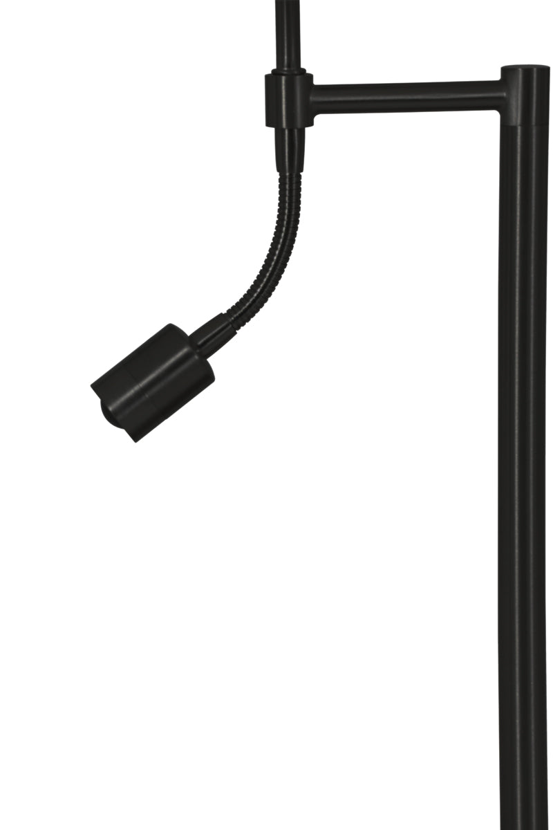 Floor lamp 25x138 cm CALGARY matt black with LED