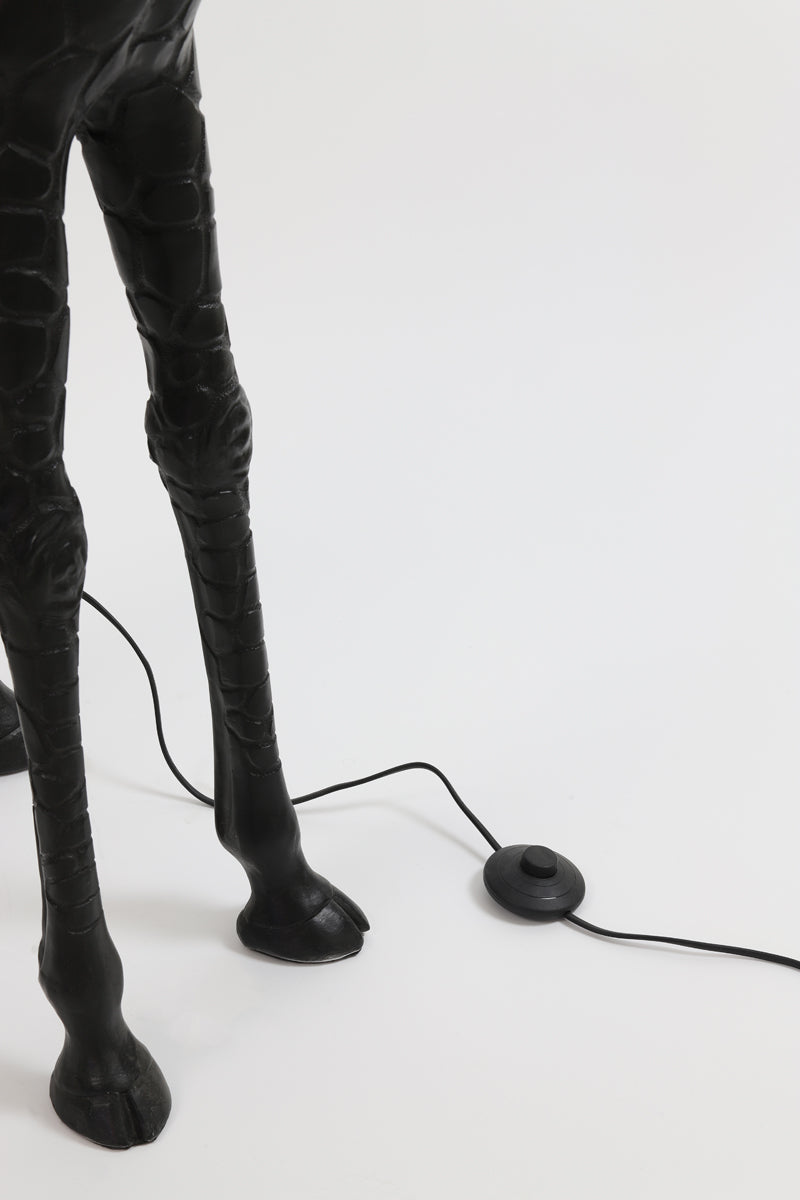 Floor lamp 44x33,5x184 cm GIRAFFE black