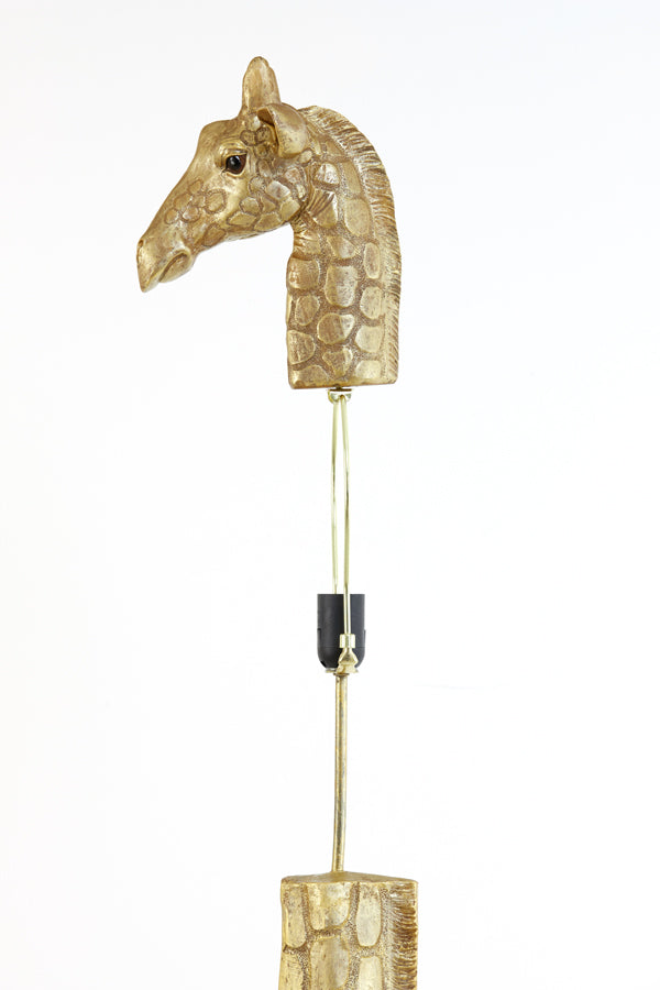 Floor lamp 44x33,5x184 cm GIRAFFE antique bronze