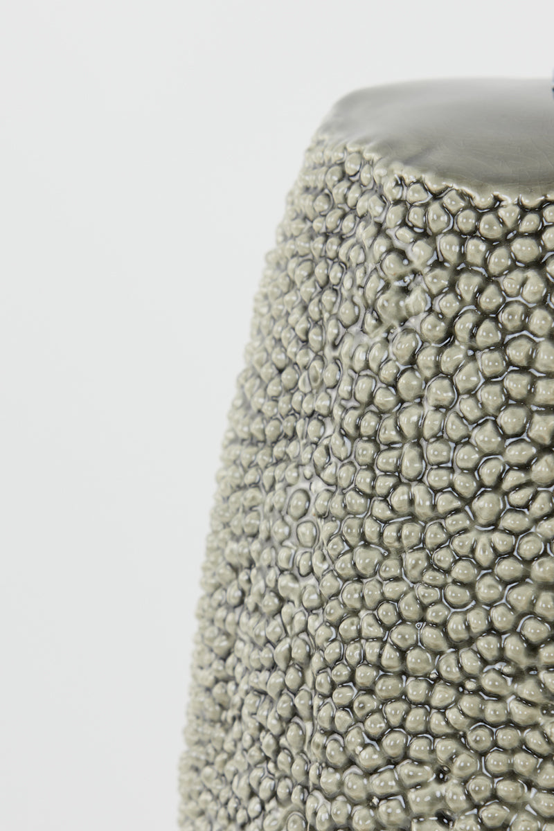 Lamp base 30,5x51,5 cm KYARA ceramics grey-brown