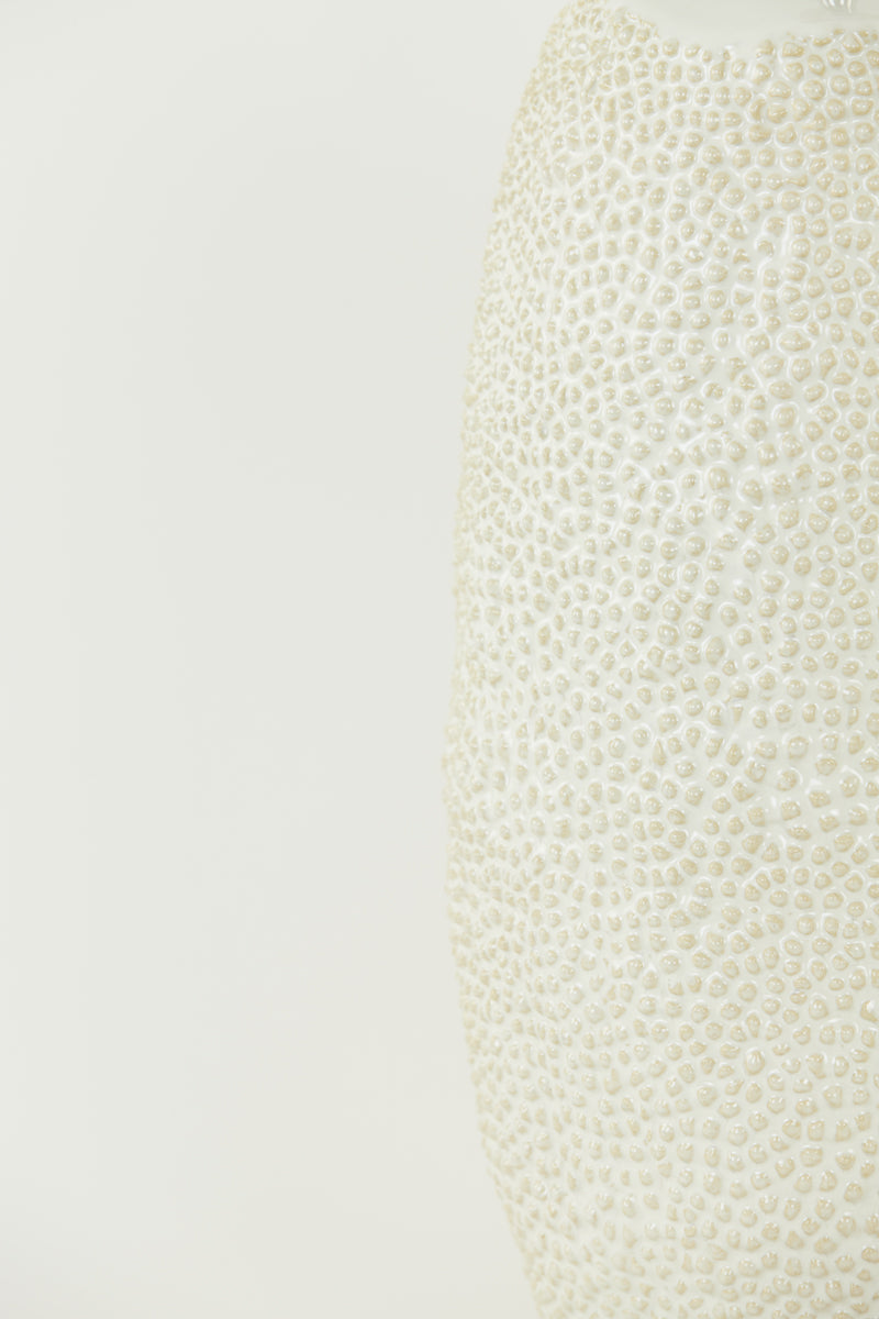 Lamp base 34,5x59 cm KYARA ceramics cream