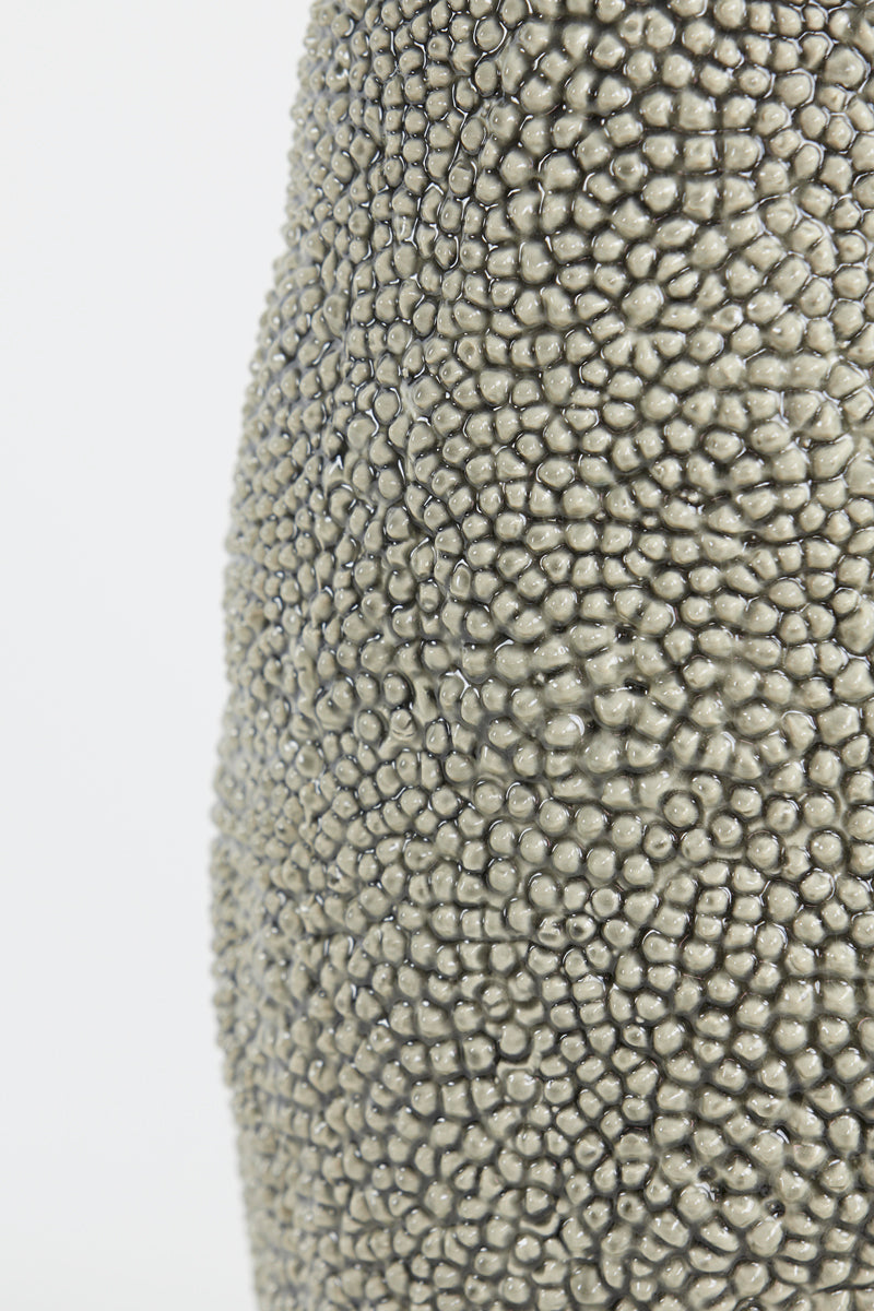 Lamp base 34,5x59 cm KYARA ceramics grey-brown