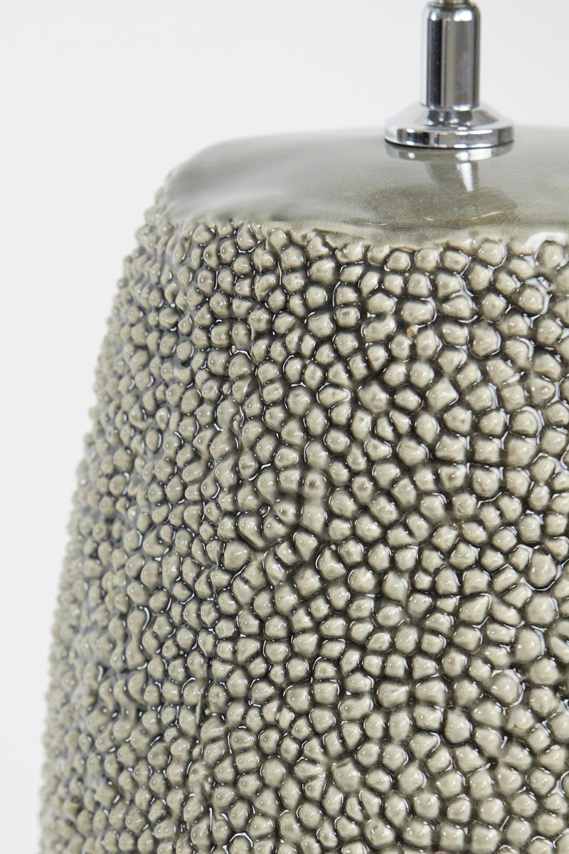 Lamp base 34,5x59 cm KYARA ceramics grey-brown