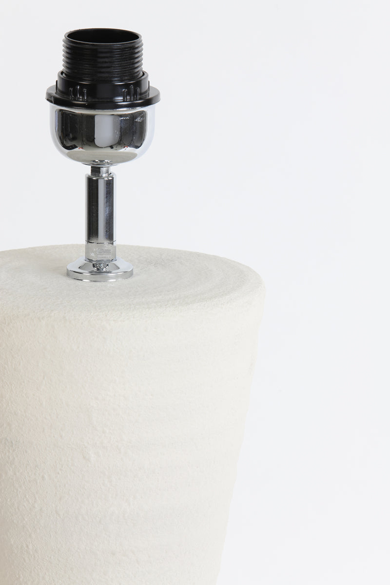 Lamp base 22,5x61 cm AYLA ceramics cream