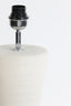Lamp base 22,5x61 cm AYLA ceramics cream