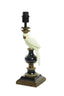 Lamp base 14,5x14,5x46,5 cm NYASA antique bronze-black-cream