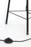 Floor lamp tripod 42x132 cm PLUMERIA black