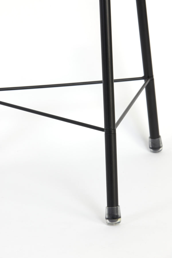 Floor lamp tripod 42x132 cm PLUMERIA black