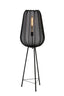Floor lamp tripod 42x132 cm PLUMERIA black
