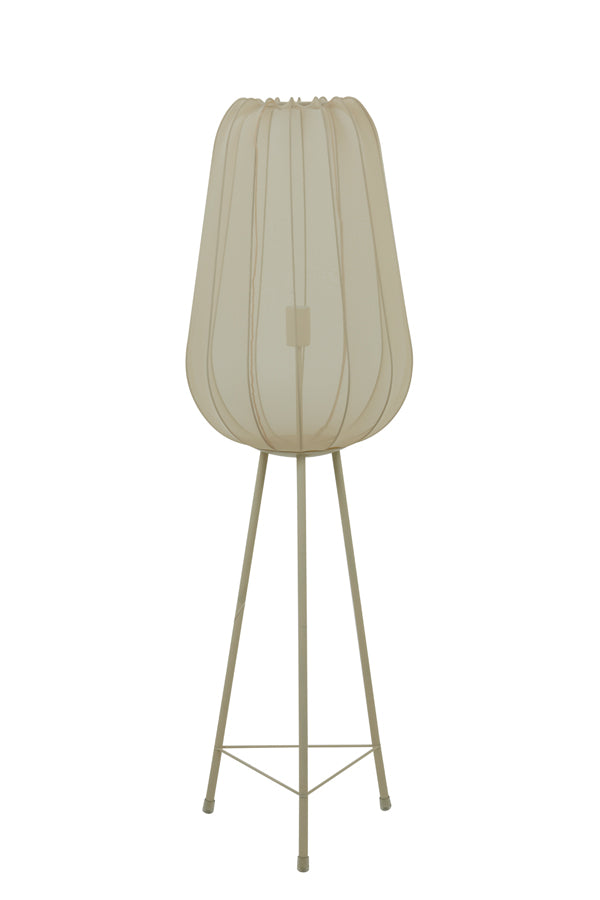 Floor lamp tripod 42x132 cm PLUMERIA sand