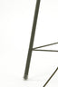 Floor lamp tripod 42x132 cm PLUMERIA dark green