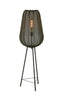 Floor lamp tripod 42x132 cm PLUMERIA dark green