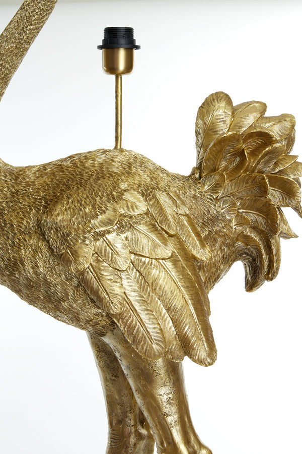 Floor lamp 62x50x146,5 cm OSTRICH antique bronze