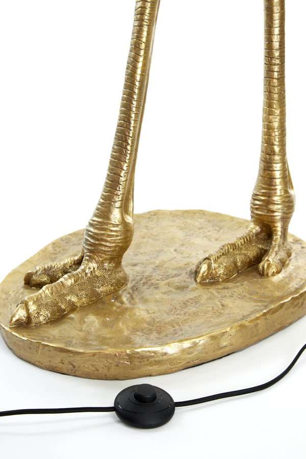 Floor lamp 62x50x146,5 cm OSTRICH antique bronze