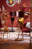 Floor lamp 62x50x146,5 cm OSTRICH antique bronze