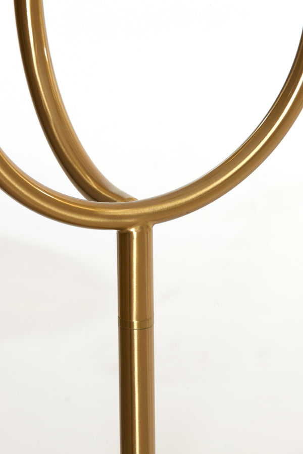 Floor lamp 3L E14 38x20x162 cm MAGDALA glass brown+gold