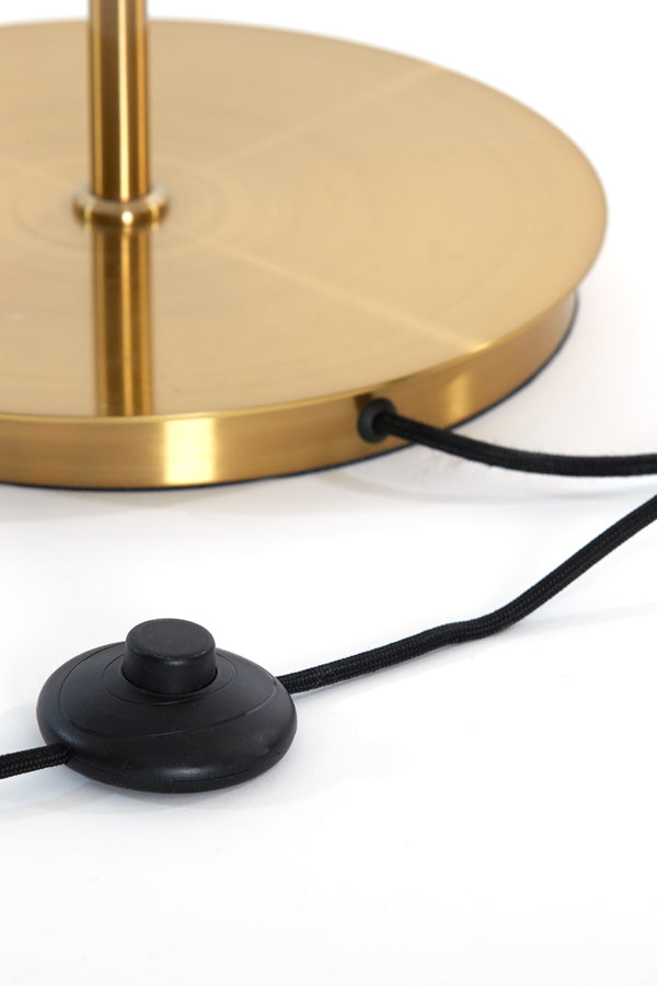 Floor lamp 3L E14 38x20x162 cm MAGDALA glass brown+gold