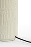 Lamp base 14x43,5 cm DIEGO ceramics ecru