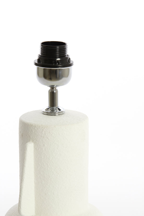 Lamp base 16x37,5 cm MATARAM ceramics white