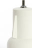 Lamp base 16x37,5 cm MATARAM ceramics white