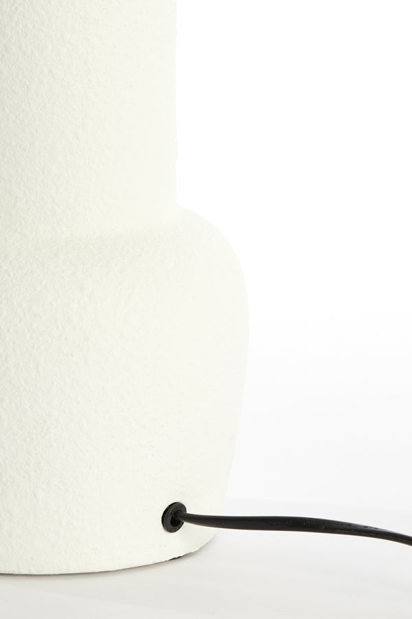 Lamp base 16x37,5 cm MATARAM ceramics white