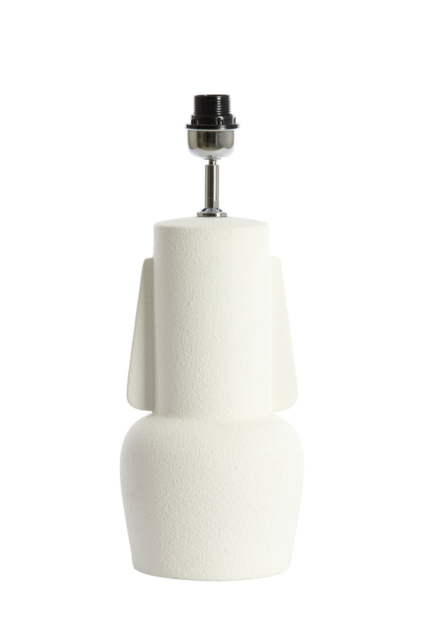 Lamp base 19,5x47 cm MATARAM ceramics white