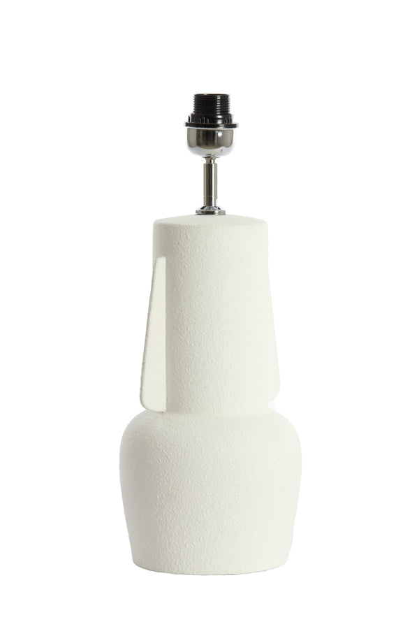 Lamp base 19,5x47 cm MATARAM ceramics white
