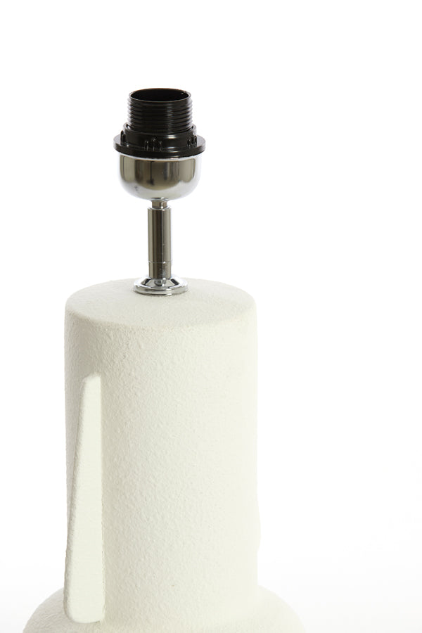 Lamp base 19,5x47 cm MATARAM ceramics white