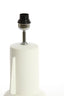 Lamp base 19,5x47 cm MATARAM ceramics white