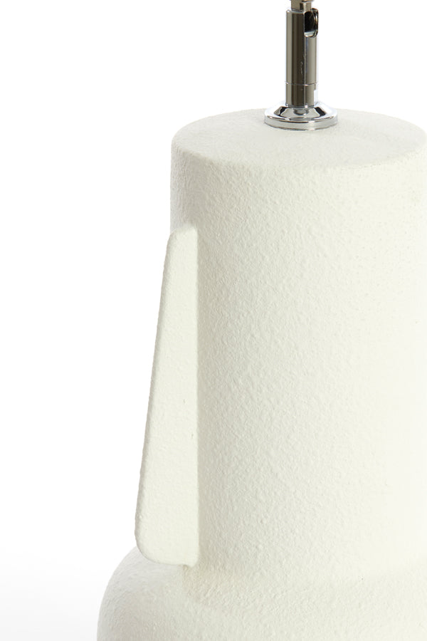 Lamp base 19,5x47 cm MATARAM ceramics white