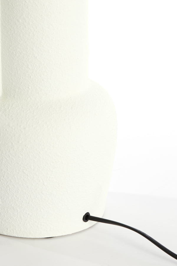 Lamp base 19,5x47 cm MATARAM ceramics white