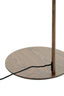 Floor lamp 33,5x28x155 cm DONIO wood print d brown+d brown