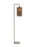 Floor lamp 33,5x28x155 cm DONIO wood print d brown+d brown