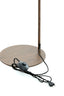 Floor lamp 33,5x28x155 cm DONIO wood print d brown+d brown