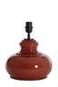 Lamp base 28,5x33 cm VERDE glass brown