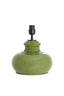 Lamp base 28,5x33 cm VERDE glass olive green