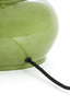 Lamp base 28,5x33 cm VERDE glass olive green