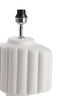 Lamp base 29,5x18,5x49 cm GANDARA ceramics matt cream