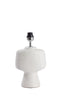Lamp base 22,5x14,5x39 cm GANDORO ceramics matt cream